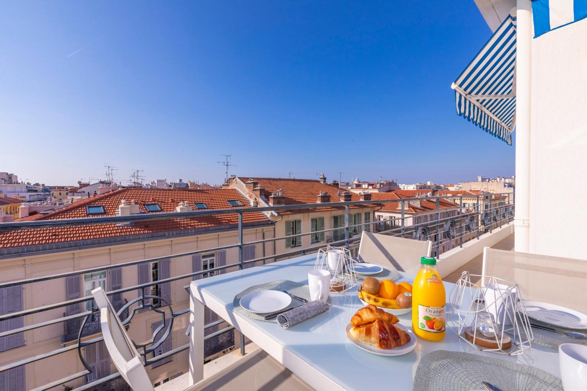 Rooftop At Palais De La Buffa Appartement Nice